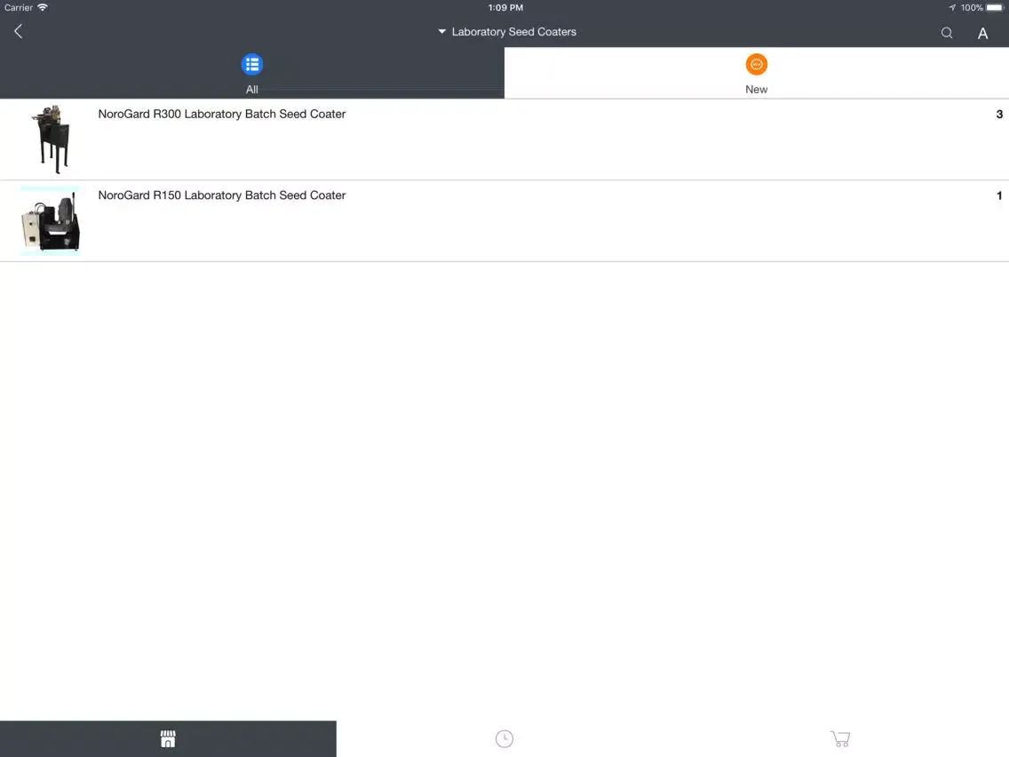 Ảnh chụp màn hình của NoroGard iPad 