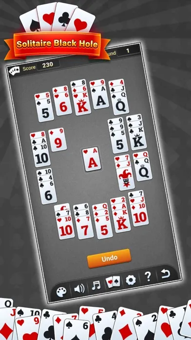 Solitaire: Black Hole স্ক্রিনশট