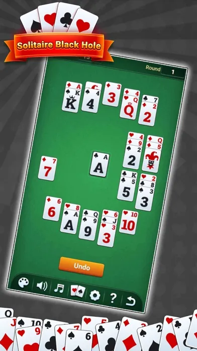 Solitaire: Black Hole স্ক্রিনশট