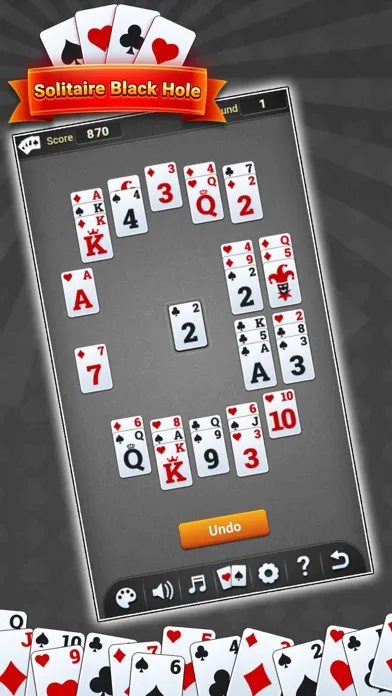 Solitaire: Black Hole স্ক্রিনশট