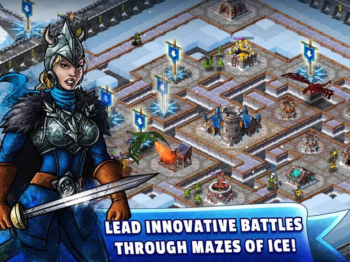 صور WinterForts: Exiled Kingdom Empires at War (Strategic Battles and Guilds) iPad 