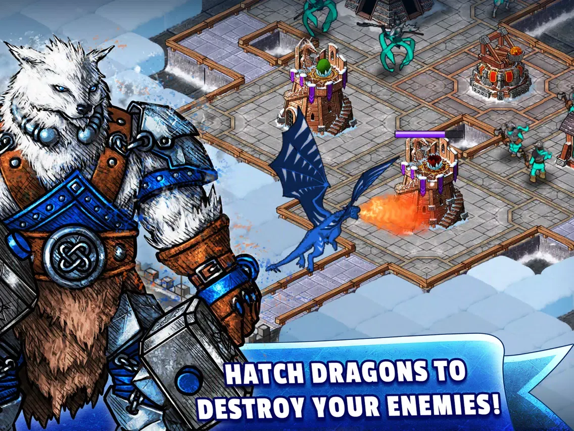 صور WinterForts: Exiled Kingdom Empires at War (Strategic Battles and Guilds) iPad 
