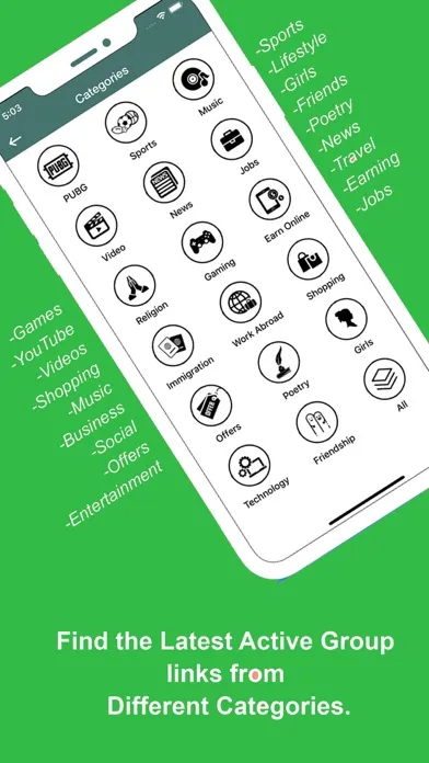 Active groups for WhatsApp应用截图
