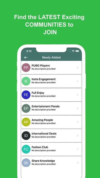 Active groups for WhatsApp应用截图