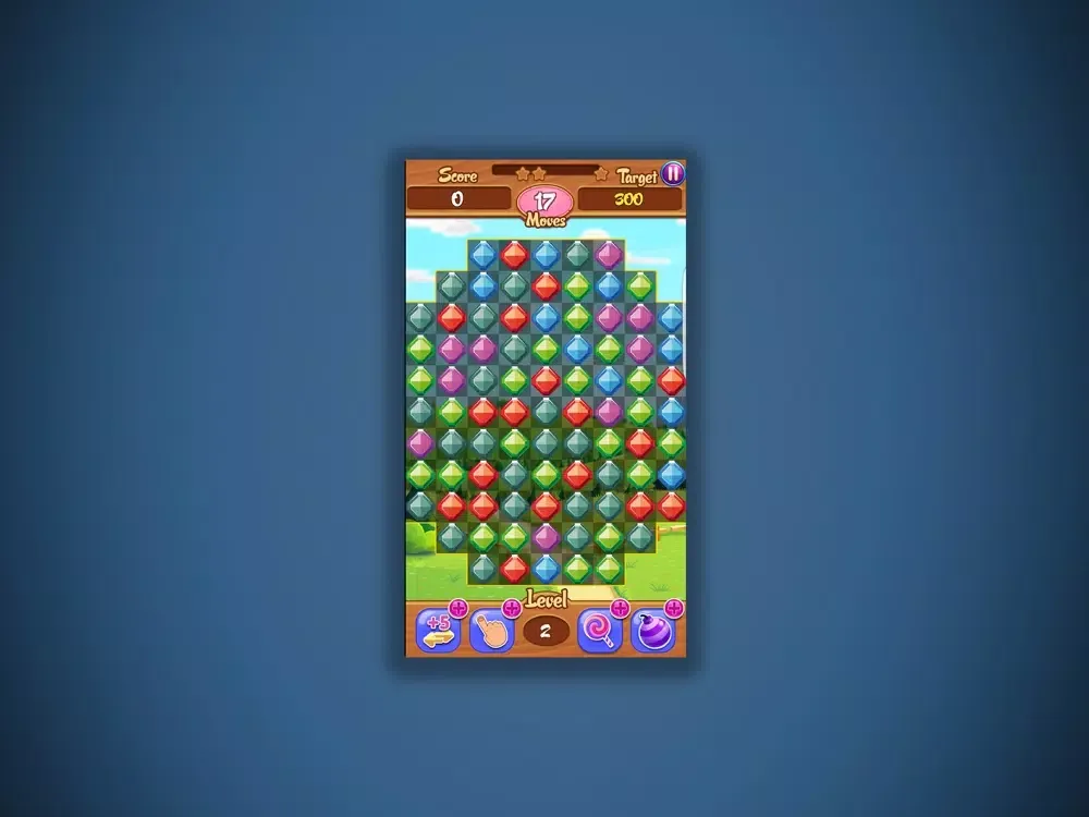Jelly Gems GO iPad 应用截图