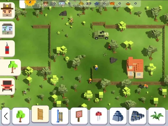 ภาพหน้าจอของ Super ZombieBox iPad 