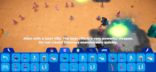 Captures d'écran de MoonBox: Sandbox zombie game