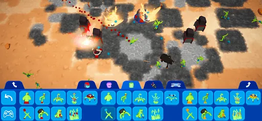 Captures d'écran de MoonBox: Sandbox zombie game
