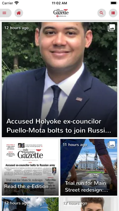Ảnh chụp màn hình của Daily Hampshire Gazette