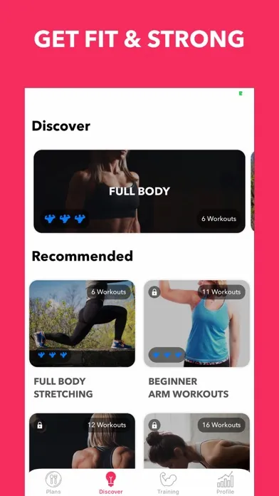 Zrzuty ekranu Easy Home Workout Women NO GYM