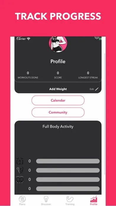Zrzuty ekranu Easy Home Workout Women NO GYM