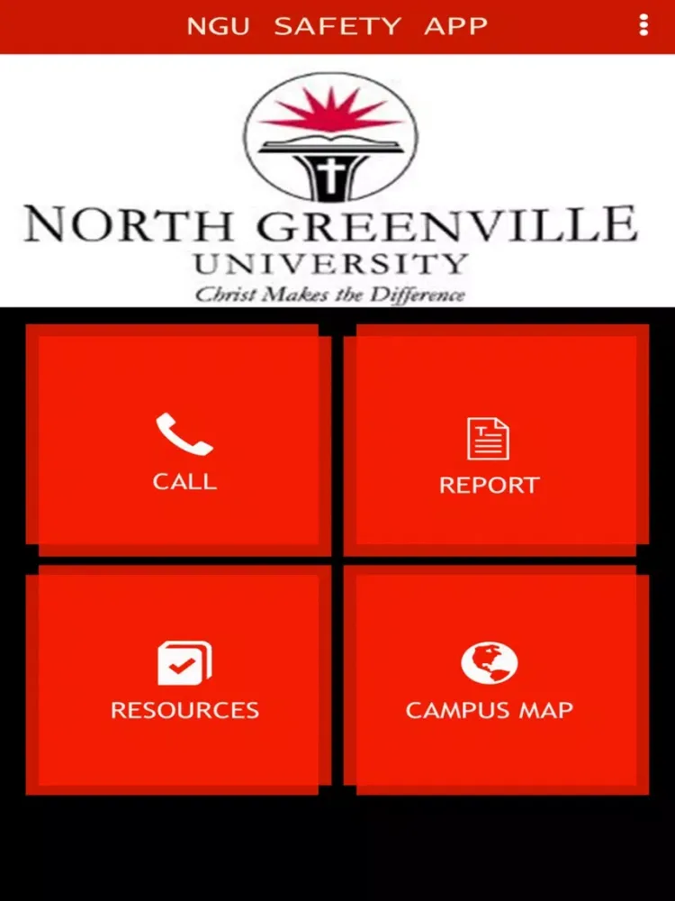 North Greenville Safety iPad 应用截图