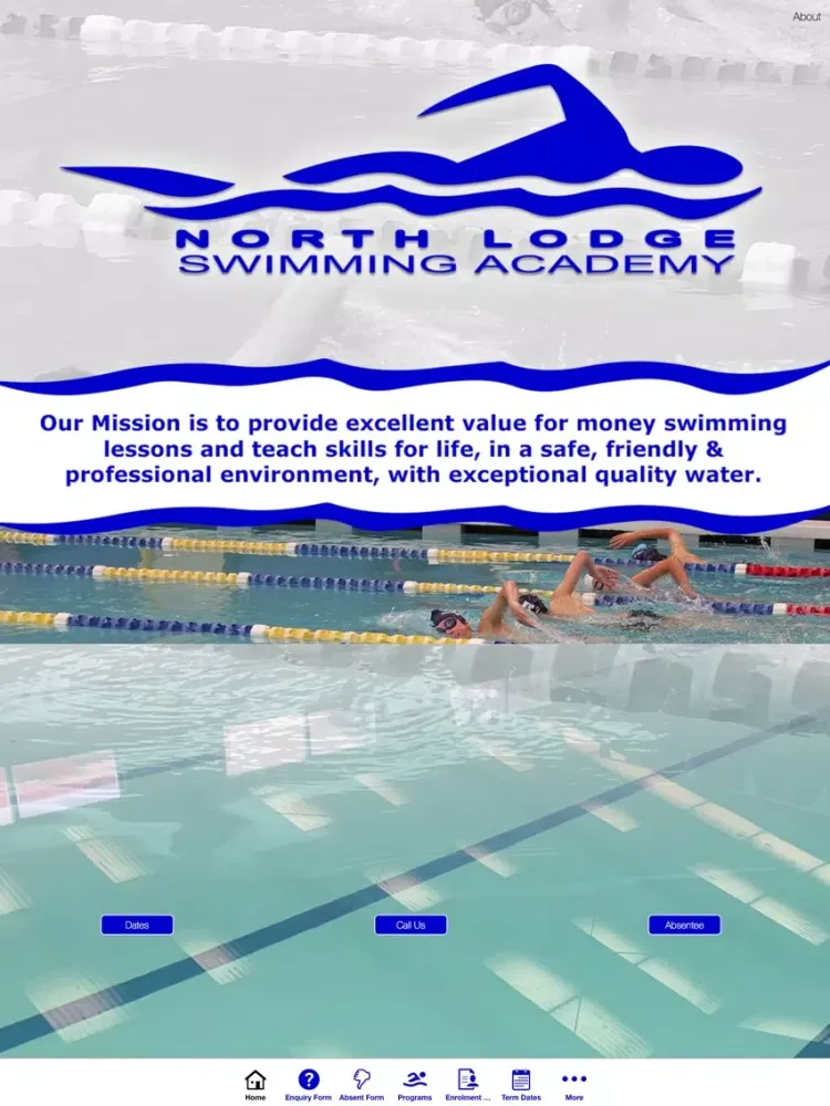 North Lodge Swimming Academy iPad 应用截图