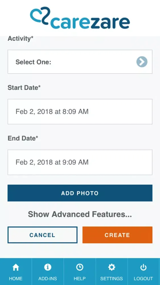 Скриншоты CareZare - The Caregiving App
