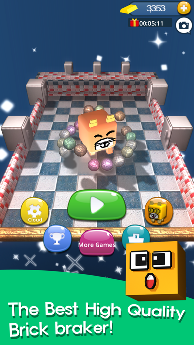 Jerk Cubeer-Brick Breaker Screenshots