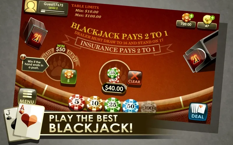 Capturas de pantalla de Blackjack Royale