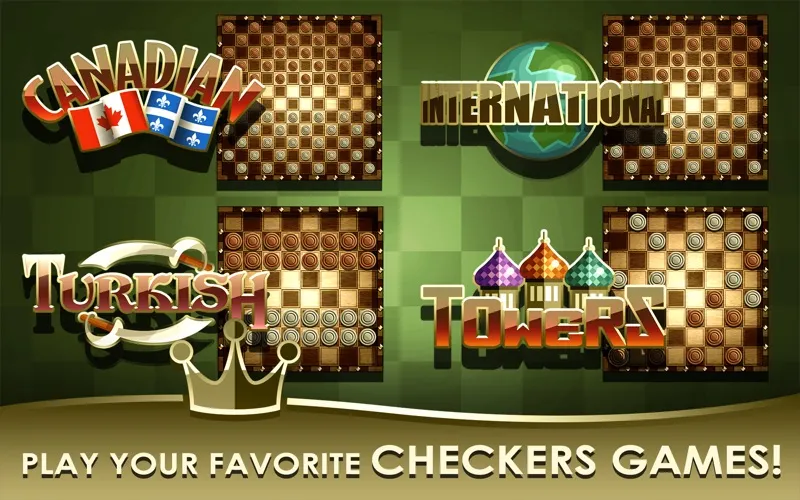 ภาพหน้าจอของ Checkers Royale
