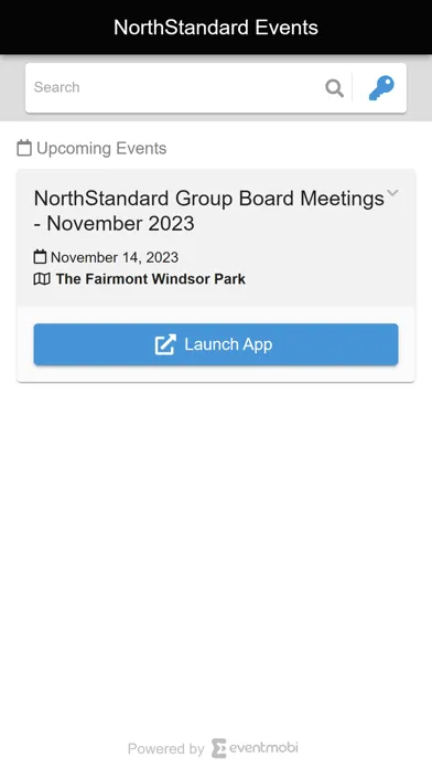 Ảnh chụp màn hình của NorthStandard Events