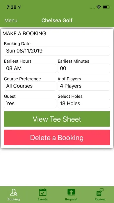 Скриншоты Chelsea Reservations