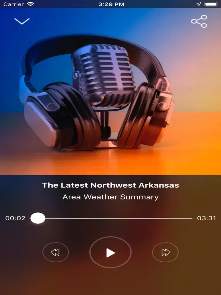 Capturas de pantalla de Northwest Arkansas Weather.com iPad 