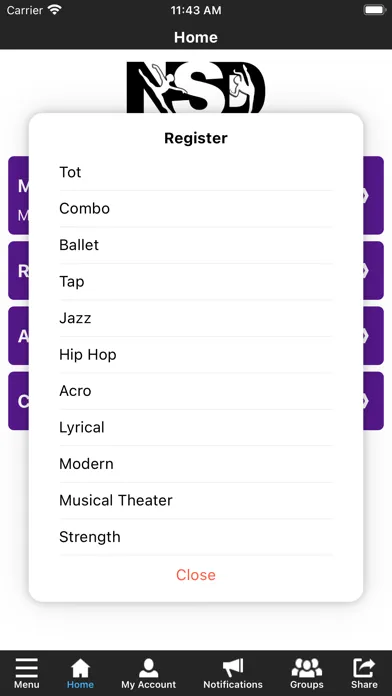 Скриншоты Northwest School of Dance