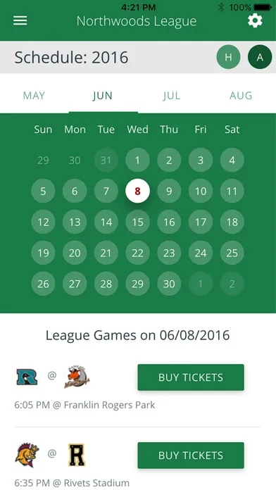 Northwoods League 스크린샷