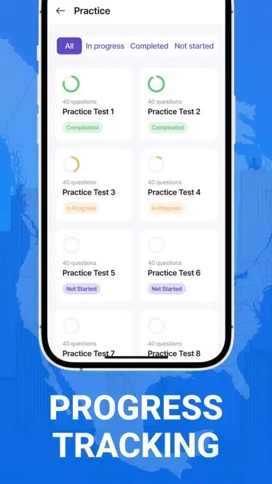 DMV Permit Drivers Test 2023 Screenshots