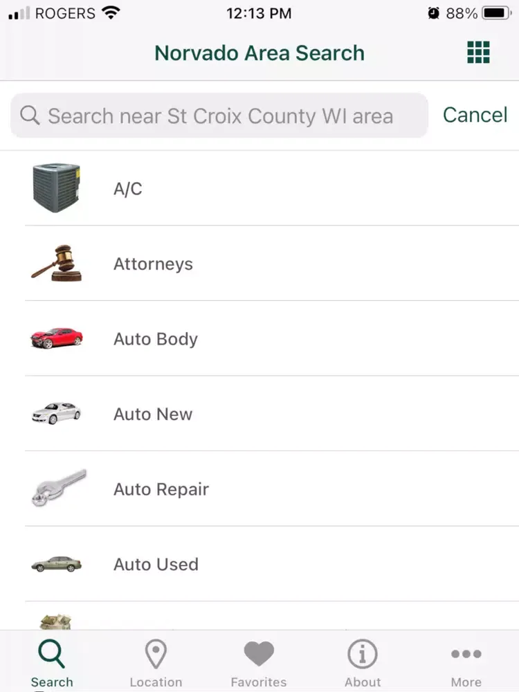 Zrzuty ekranu Norvado Area Search iPad 