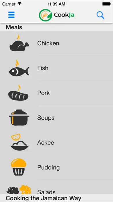 Screenshot di CookJA Lite