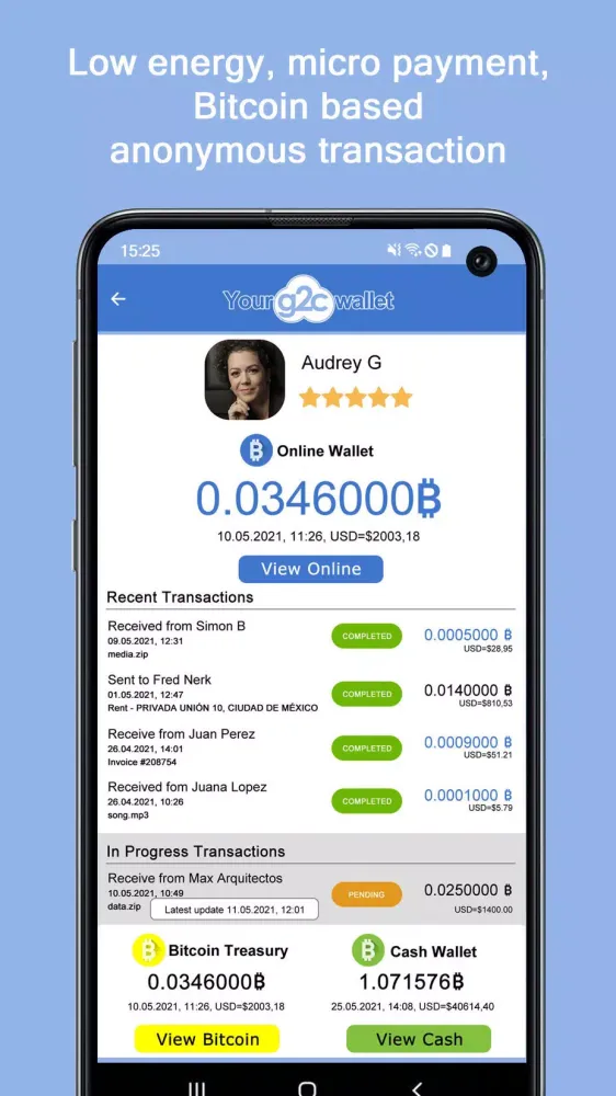 get2Clouds Priv. Communicator سکرین شاٹس