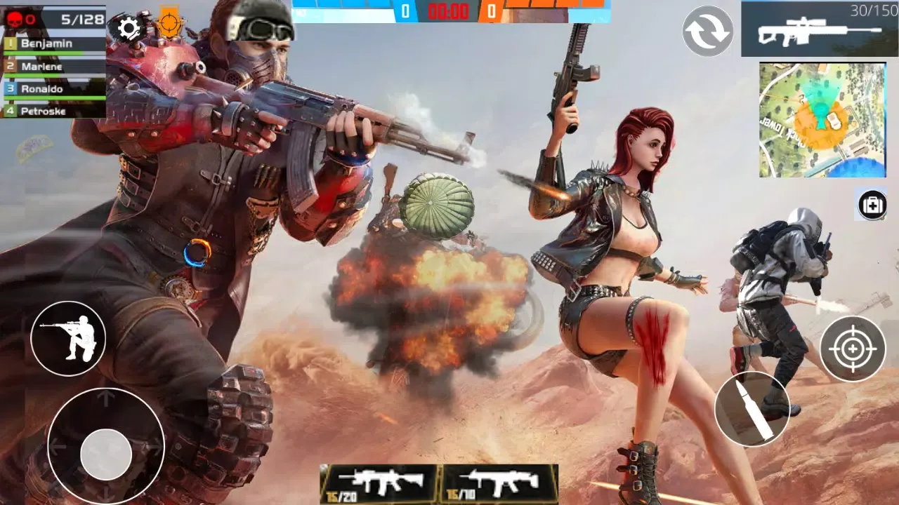 Offline Clash Squad Shooter 3D Screenshots