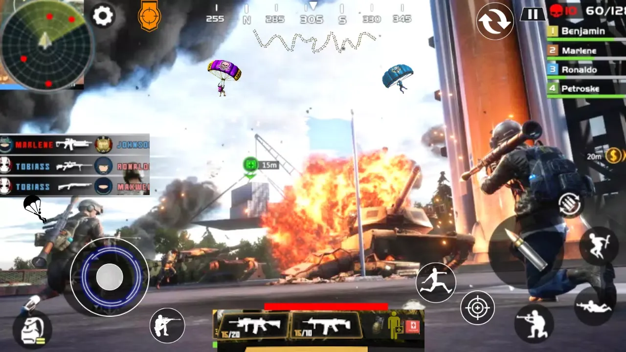 Offline Clash Squad Shooter 3D Screenshots