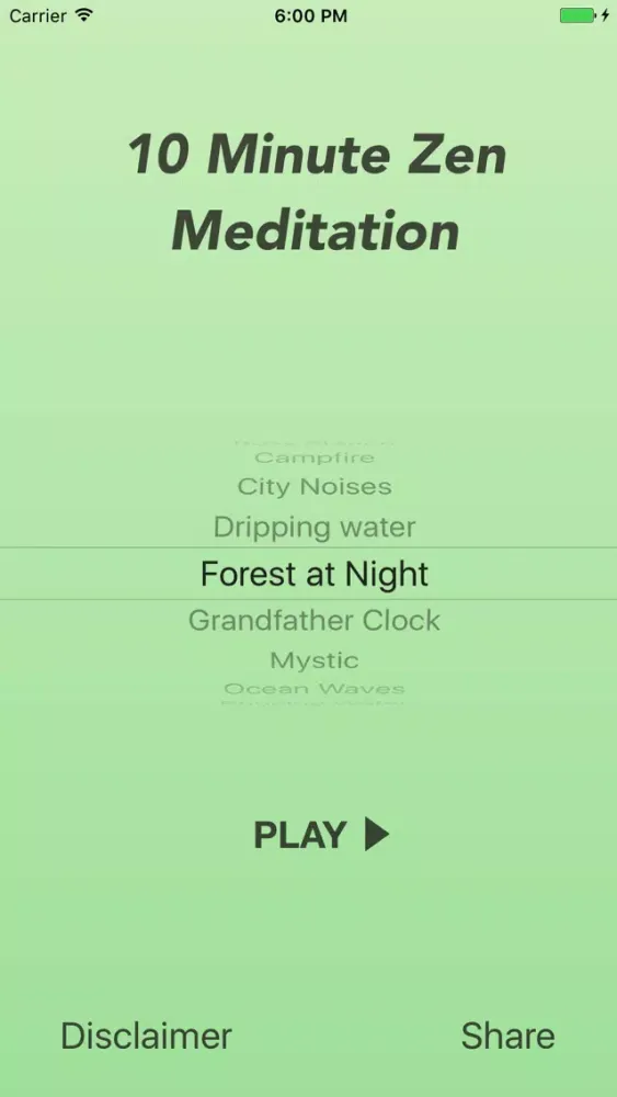 10 Minute Zen Meditation Pro 스크린샷
