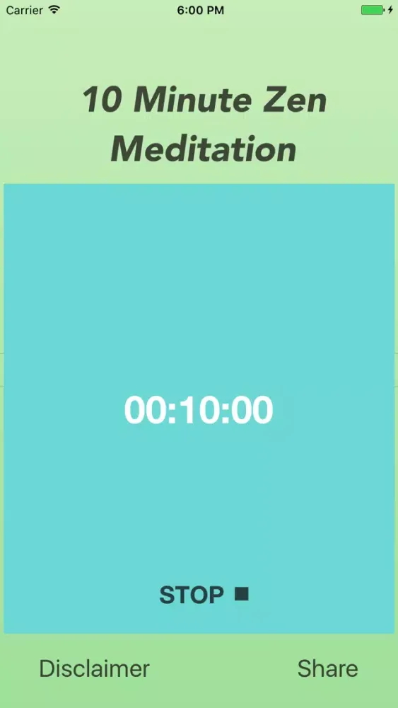 10 Minute Zen Meditation Pro 스크린샷