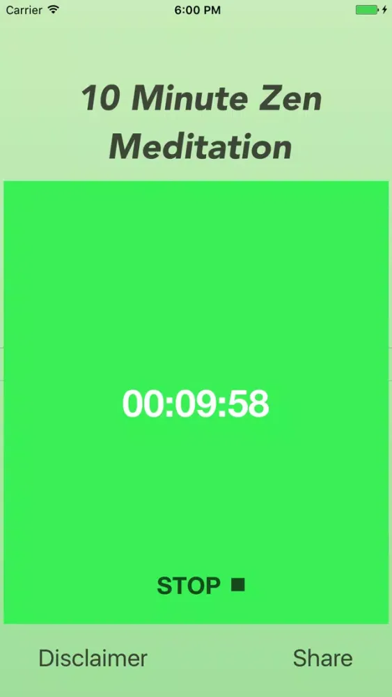 10 Minute Zen Meditation Pro 스크린샷