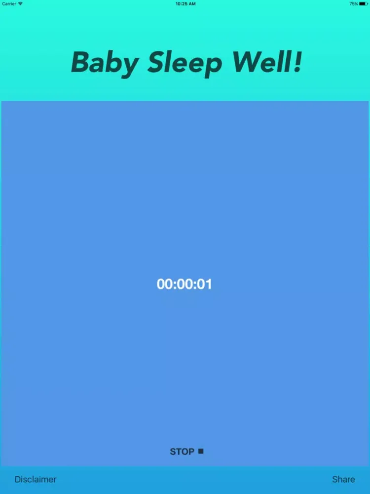 Baby Sleep Well! iPad  스크린샷