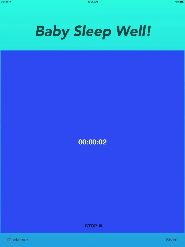 Baby Sleep Well! iPad  스크린샷