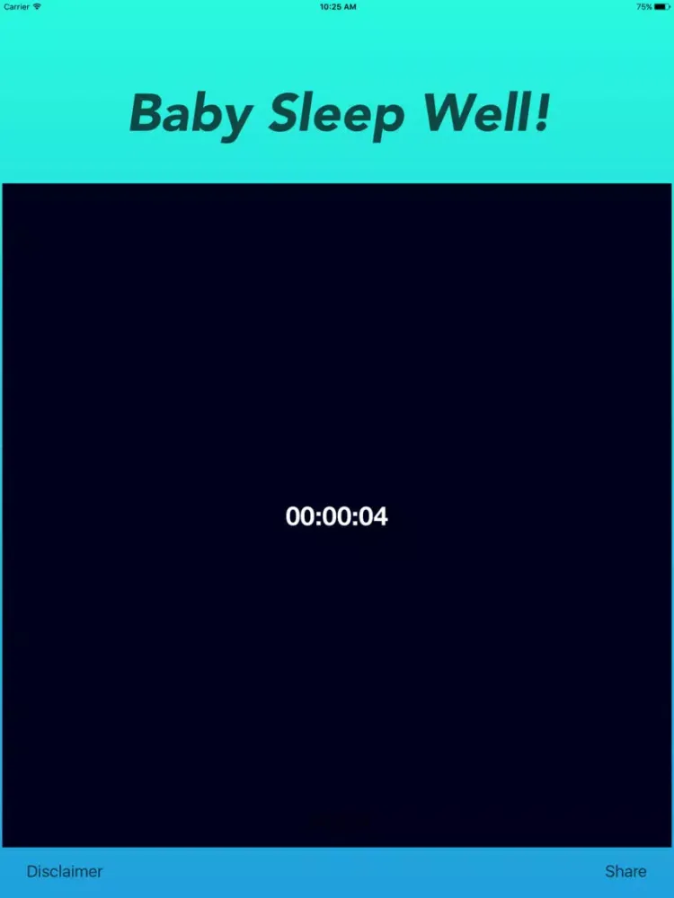Baby Sleep Well! iPad  스크린샷