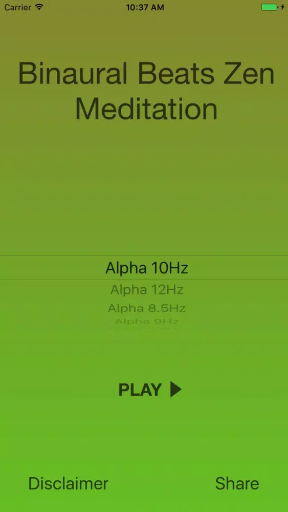 ภาพหน้าจอของ Binaural Beats Zen Meditation