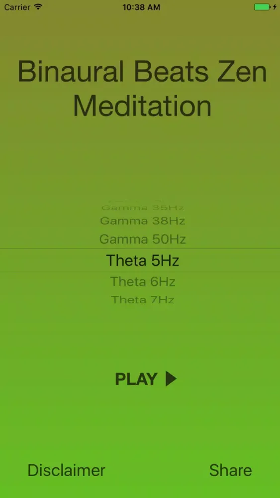 ภาพหน้าจอของ Binaural Beats Zen Meditation