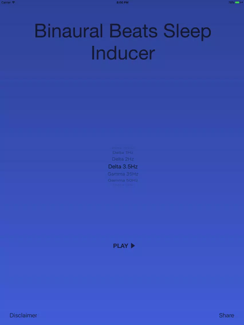 Binaural Beats Sleep Inducer iPad  سکرین شاٹس