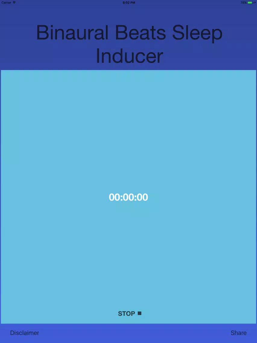 Binaural Beats Sleep Inducer iPad  سکرین شاٹس