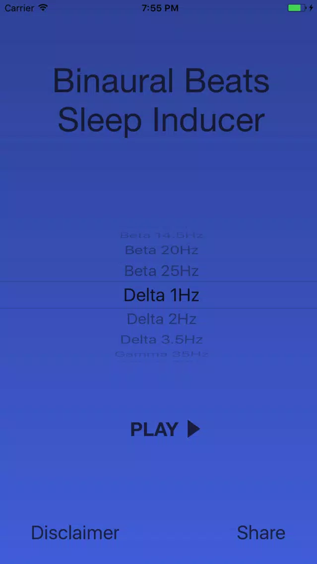 Binaural Beats Sleep Inducer سکرین شاٹس