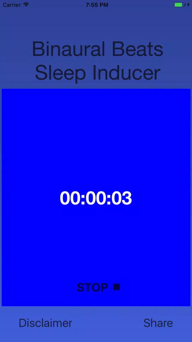 Binaural Beats Sleep Inducer سکرین شاٹس