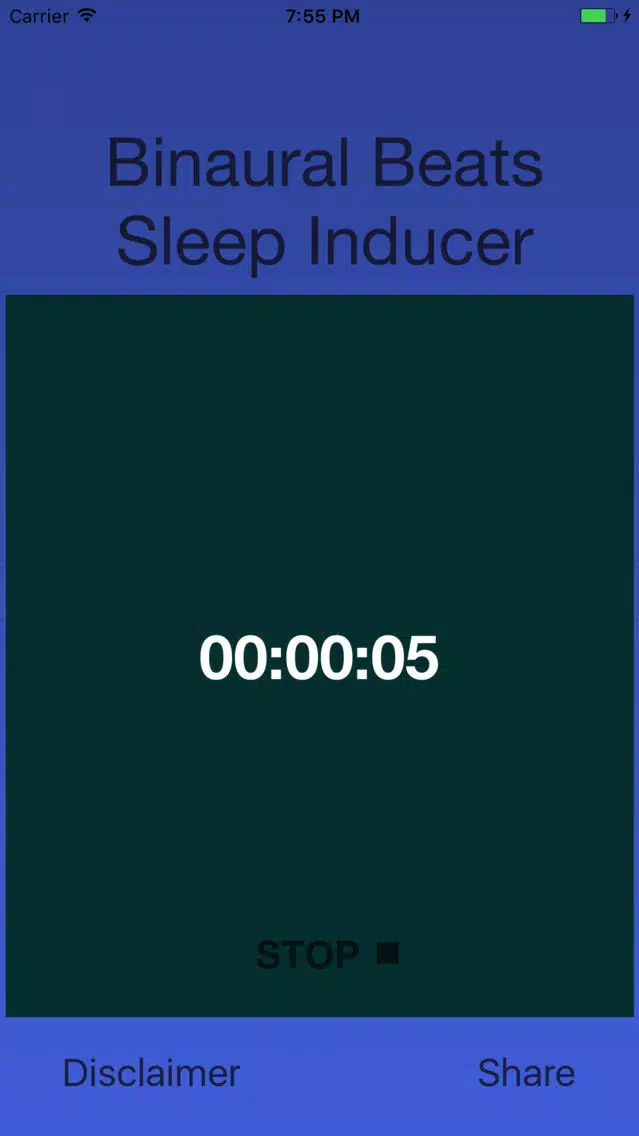 Binaural Beats Sleep Inducer سکرین شاٹس