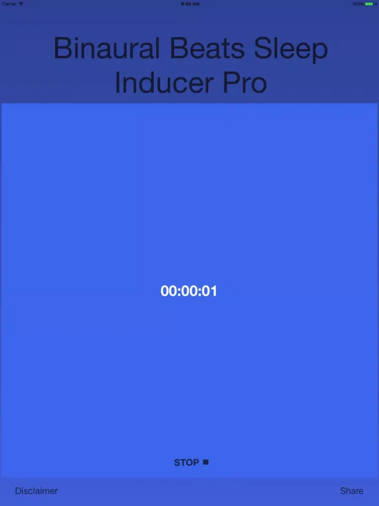 ภาพหน้าจอของ Binaural Sleep Inducer Pro iPad 