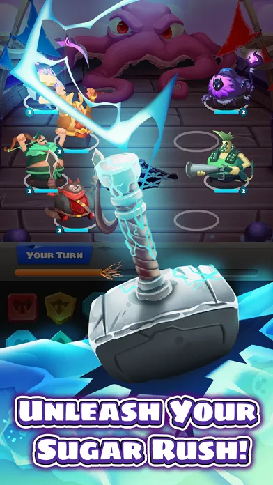 Capturas de tela do Candy Champions