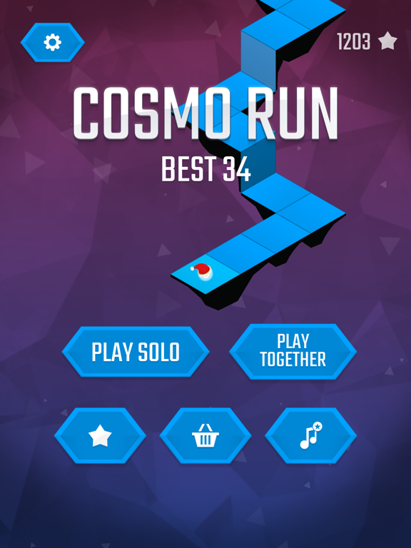 Capturas de pantalla de Cosmo Run iPad 