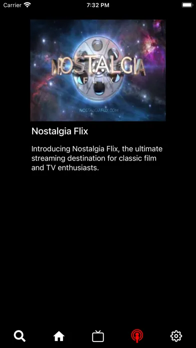 Screenshot di Nostalgia Flix