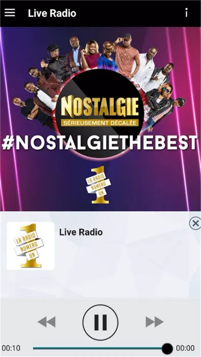 ภาพหน้าจอของ Nostalgie CI